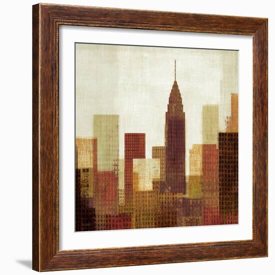 Summer in the City III-Mo Mullan-Framed Art Print