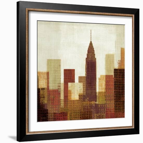 Summer in the City III-Mo Mullan-Framed Art Print