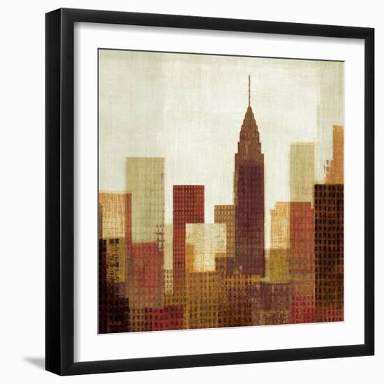 Summer in the City III-Mo Mullan-Framed Art Print