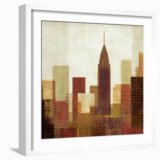 Summer in the City III-Mo Mullan-Framed Art Print