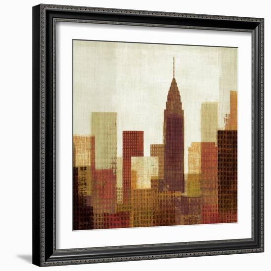 Summer in the City III-Mo Mullan-Framed Art Print