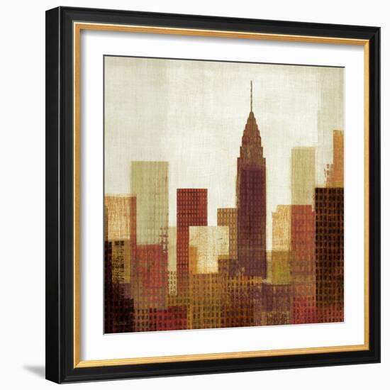 Summer in the City III-Mo Mullan-Framed Art Print