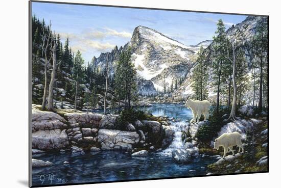 Summer in the Enchantments-Jeff Tift-Mounted Giclee Print