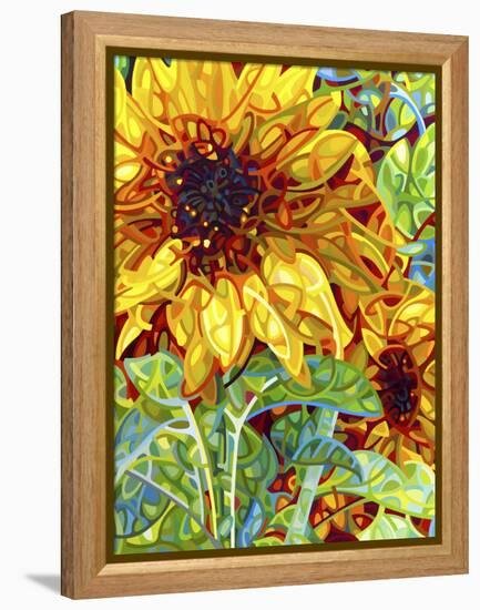 Summer in the Garden-Mandy Budan-Framed Premier Image Canvas