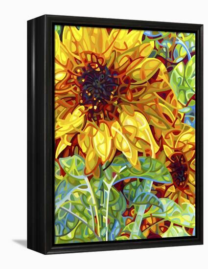 Summer in the Garden-Mandy Budan-Framed Premier Image Canvas