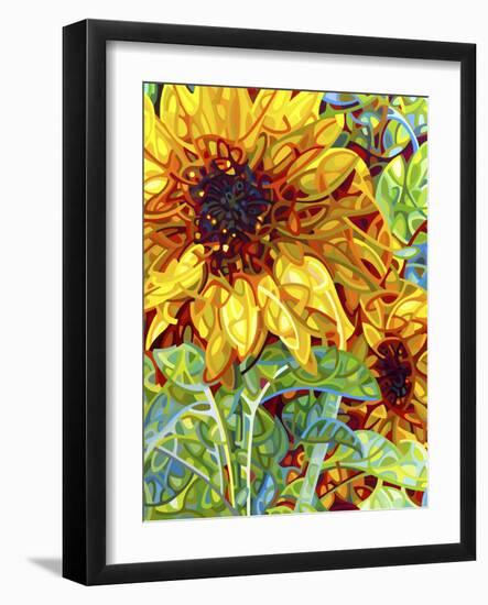 Summer in the Garden-Mandy Budan-Framed Premium Giclee Print