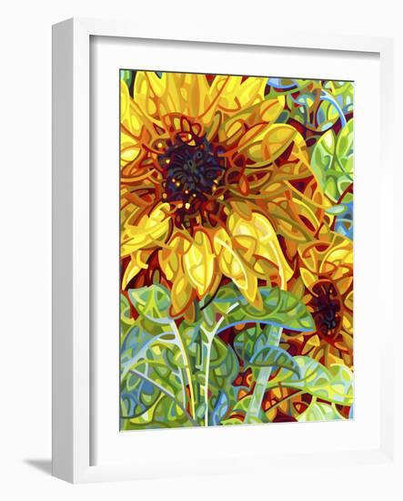 Summer in the Garden-Mandy Budan-Framed Premium Giclee Print