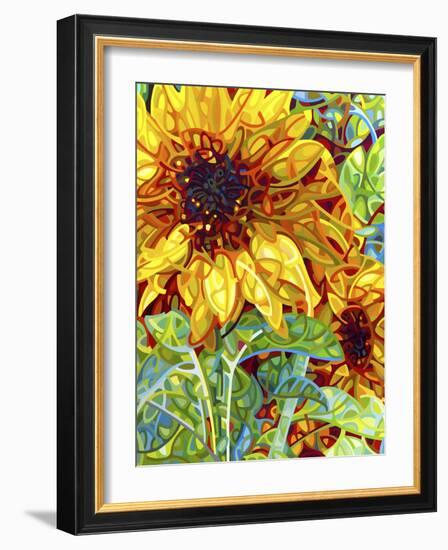 Summer in the Garden-Mandy Budan-Framed Premium Giclee Print