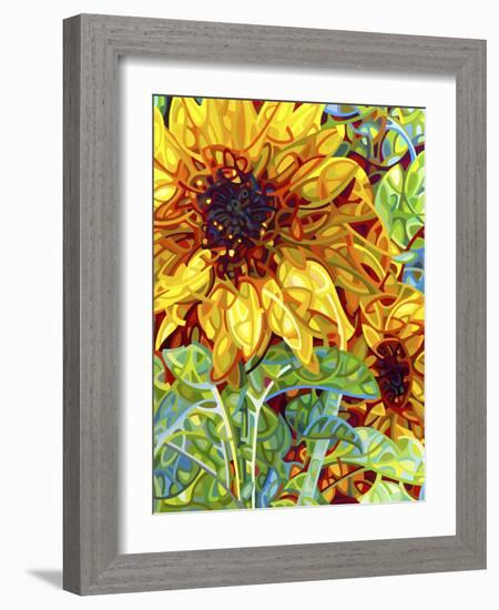 Summer in the Garden-Mandy Budan-Framed Giclee Print