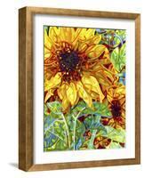 Summer in the Garden-Mandy Budan-Framed Giclee Print