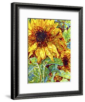 Summer in the Garden-Mandy Budan-Framed Giclee Print