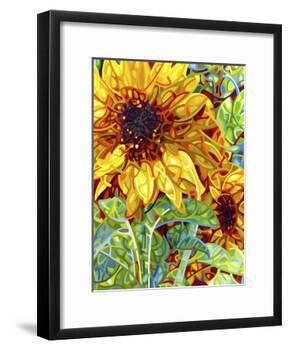Summer in the Garden-Mandy Budan-Framed Giclee Print