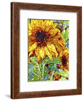 Summer in the Garden-Mandy Budan-Framed Giclee Print