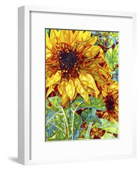 Summer in the Garden-Mandy Budan-Framed Giclee Print