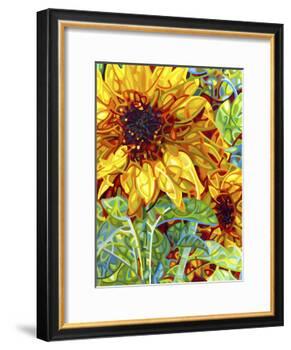 Summer in the Garden-Mandy Budan-Framed Giclee Print