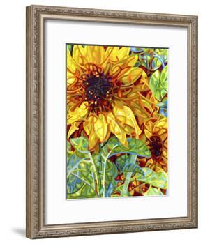 Summer in the Garden-Mandy Budan-Framed Giclee Print