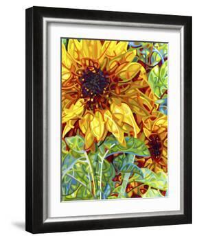 Summer in the Garden-Mandy Budan-Framed Giclee Print