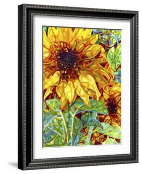 Summer in the Garden-Mandy Budan-Framed Giclee Print
