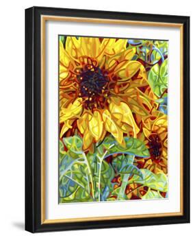 Summer in the Garden-Mandy Budan-Framed Giclee Print
