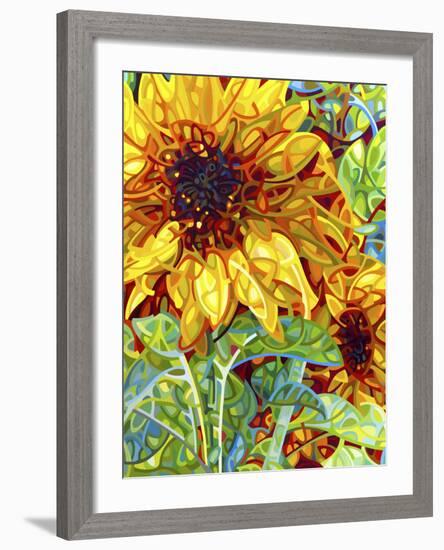 Summer in the Garden-Mandy Budan-Framed Giclee Print