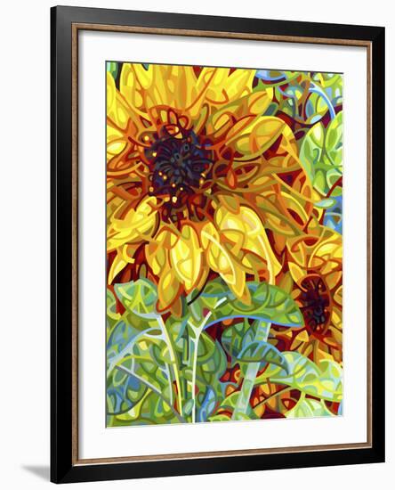 Summer in the Garden-Mandy Budan-Framed Giclee Print