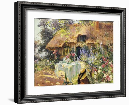 Summer in the Garden-Henri-Gaston Darien-Framed Giclee Print