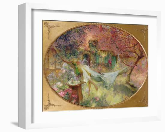 Summer in the Garden-Henri-Gaston Darien-Framed Giclee Print