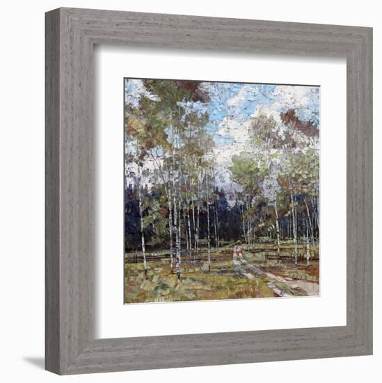 Summer in the Hills-Robert Moore-Framed Art Print