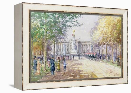 Summer in the Mall, C.1910-John Sutton-Framed Premier Image Canvas
