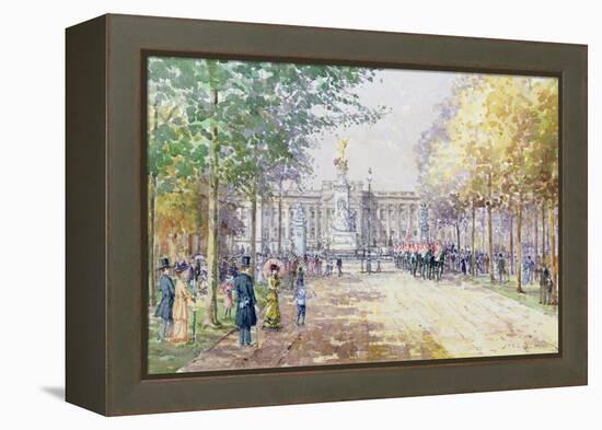 Summer in the Mall, C.1910-John Sutton-Framed Premier Image Canvas