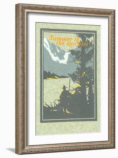Summer in the Rockies-null-Framed Giclee Print