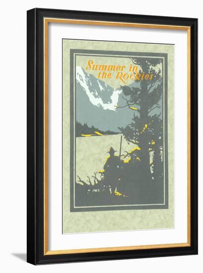 Summer in the Rockies-null-Framed Giclee Print