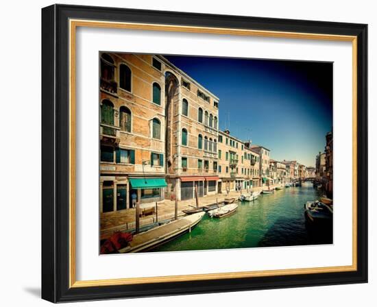 Summer in Venice-Felipe Rodriguez-Framed Photographic Print