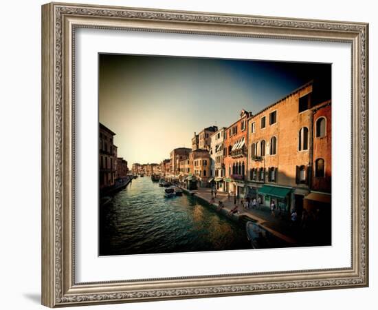 Summer in Venice-Felipe Rodriguez-Framed Photographic Print