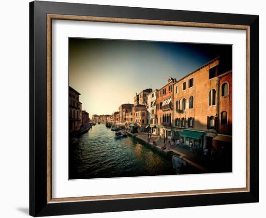 Summer in Venice-Felipe Rodriguez-Framed Photographic Print