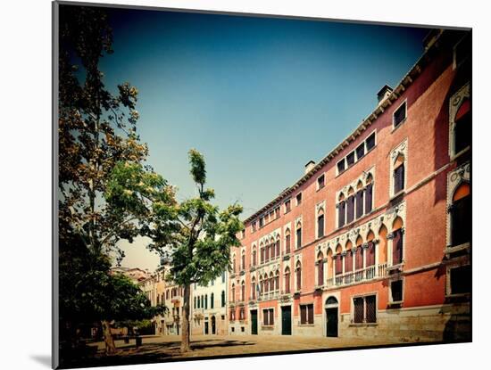 Summer in Venice-Felipe Rodriguez-Mounted Photographic Print