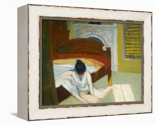 Summer Interior-Edward Hopper-Framed Premier Image Canvas