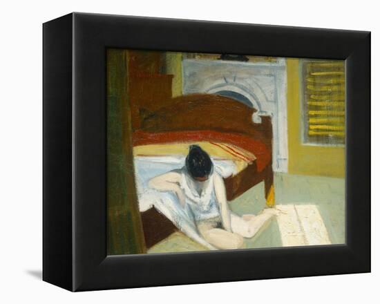 Summer Interior-Edward Hopper-Framed Premier Image Canvas