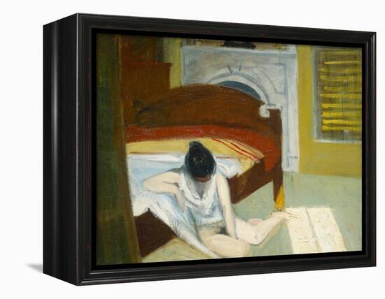 Summer Interior-Edward Hopper-Framed Premier Image Canvas