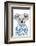 Summer Koala (Blue)-Balazs Solti-Framed Premium Giclee Print