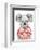 Summer Koala (Red)-Balazs Solti-Framed Premium Giclee Print