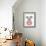 Summer Koala (Red)-Balazs Solti-Framed Art Print displayed on a wall