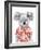 Summer Koala (Red)-Balazs Solti-Framed Art Print