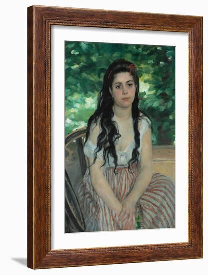 Summer (La Bohémienn), 1868-Pierre-Auguste Renoir-Framed Giclee Print