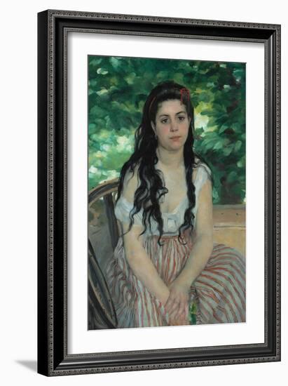 Summer (La Bohémienn), 1868-Pierre-Auguste Renoir-Framed Giclee Print