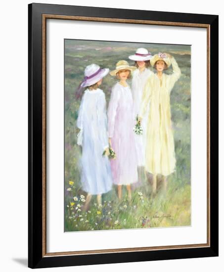 Summer Ladies-Hélène Léveillée-Framed Art Print