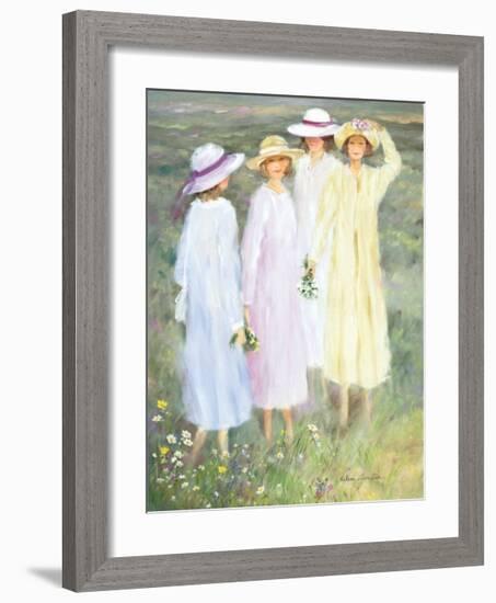 Summer Ladies-Hélène Léveillée-Framed Art Print