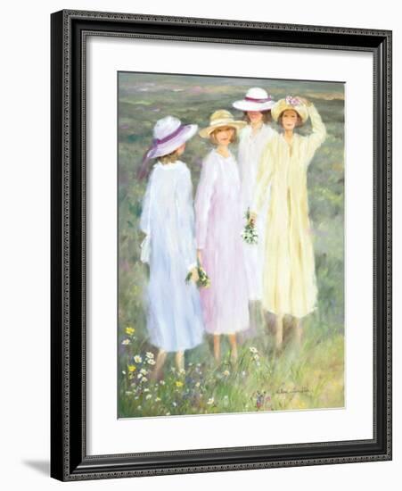 Summer Ladies-Hélène Léveillée-Framed Art Print