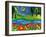 Summer Lake at Midnight-Wyanne-Framed Giclee Print