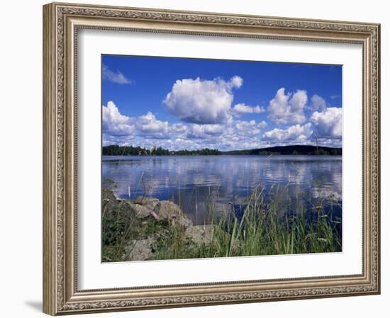 Summer, Lake at Ramen, North of Filipstad, Eastern Varmland, Sweden, Scandinavia-Richard Ashworth-Framed Photographic Print